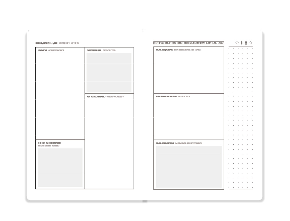 AGENDA ESCOLAR ANTARTIK 25-26 ESPIRAL ESSENTIALS VERDE LIMA DIA PAGINA A5 BILINGÜE PAPEL FSC 80 GR