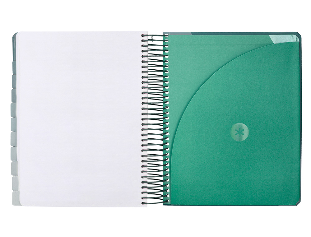 AGENDA ESCOLAR ANTARTIK 25-26 ESPIRAL FUN DAY AZUL OSCURO DIA PAGINA A5 BILINGE PAPEL FSC 80 GR