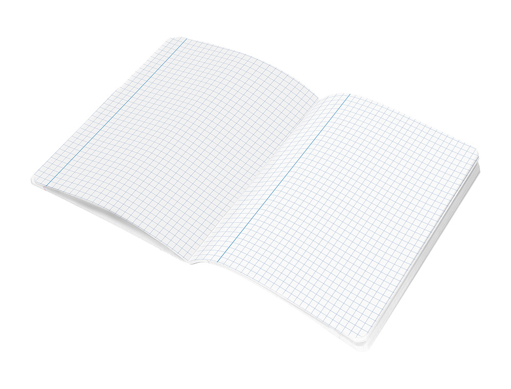 LIBRETA LIDERPAPEL SMART A5 PLUS 48 HOJAS 75G/M2 CUADRO 5MM CON MARGEN COLORES SURTIDO