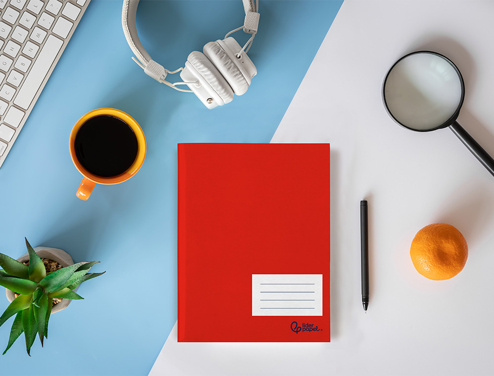 LIBRETA LIDERPAPEL SMART A5 PLUS 48 HOJAS 75G/M2 CUADRO 5MM CON MARGEN COLORES SURTIDO