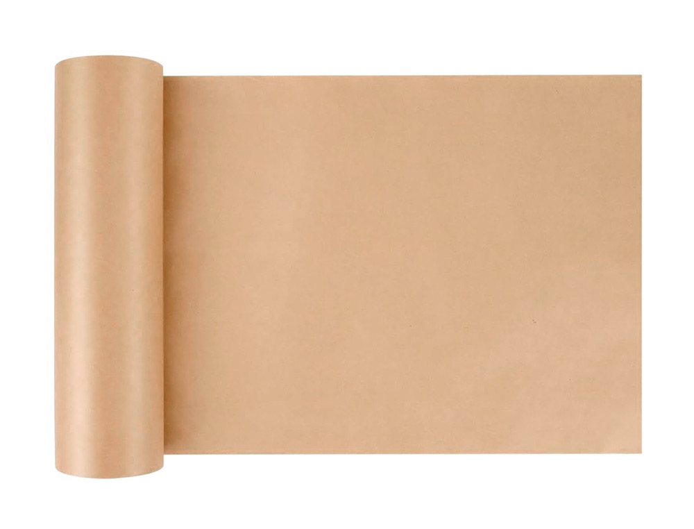 PAPEL KRAFT LIDERPAPEL MARRON BOBINA 1 MT X 357 MT ESPECIAL PARA EMBALAJE PESO 25 KG