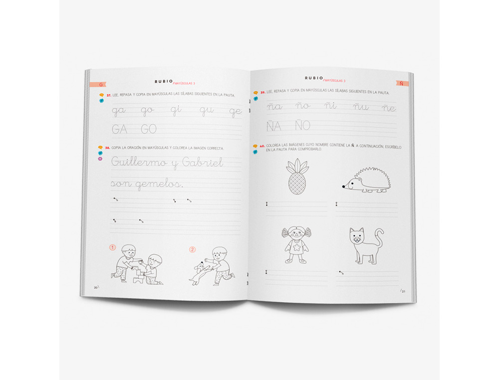 CUADERNO RUBIO MAYUSCULAS 3