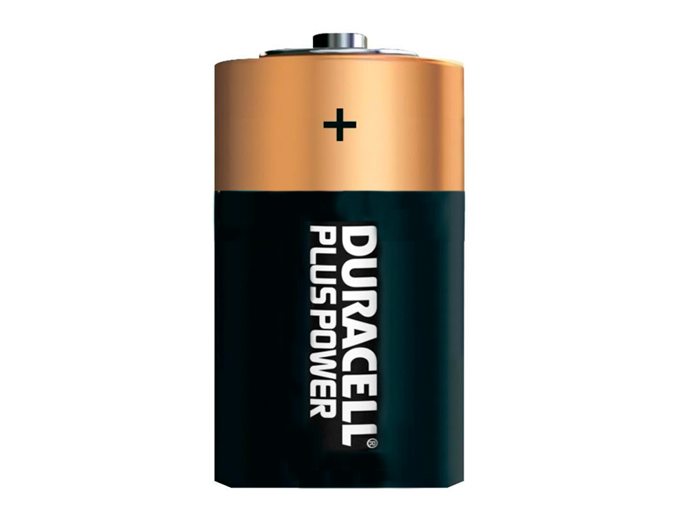 PILA DURACELL ALCALINA PLUS D BLISTER DE 2 UNIDADES