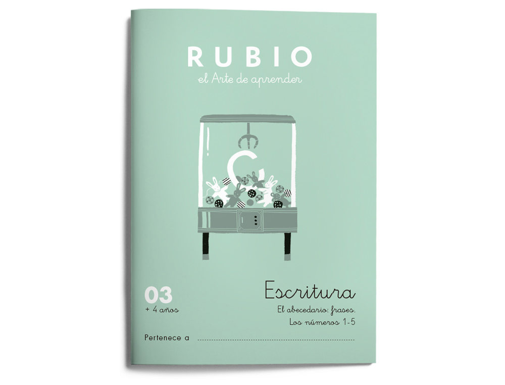 CUADERNO RUBIO CALIGRAFIA N 03