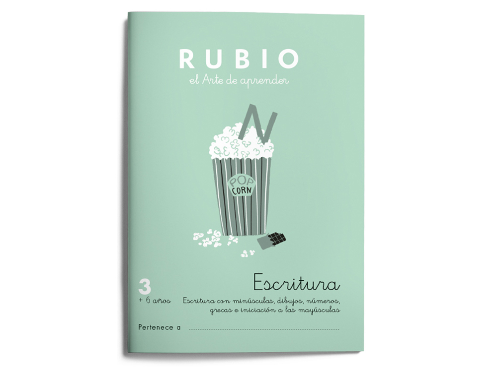 CUADERNO RUBIO CALIGRAFIA Nº 3