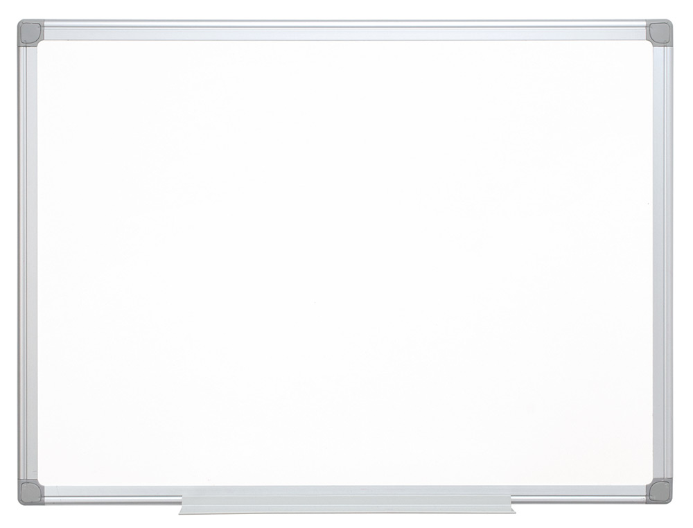 PIZARRA BLANCA Q-CONNECT MELAMINA MARCO DE ALUMINIO 90X60 CM