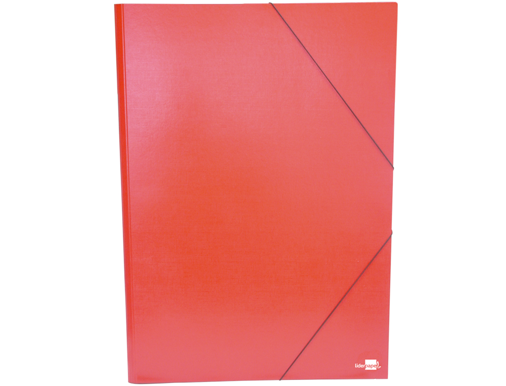 CARPETA PLANOS LIDERPAPEL A2 CARTON GOFRADO N 12 ROJO
