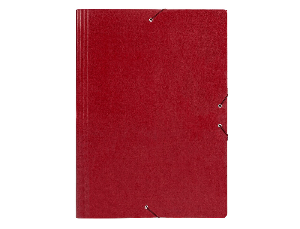 CARPETA PLANOS LIDERPAPEL A2 CARTON GOFRADO N 12 ROJO