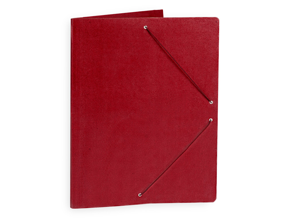 CARPETA PLANOS LIDERPAPEL A2 CARTON GOFRADO N 12 ROJO