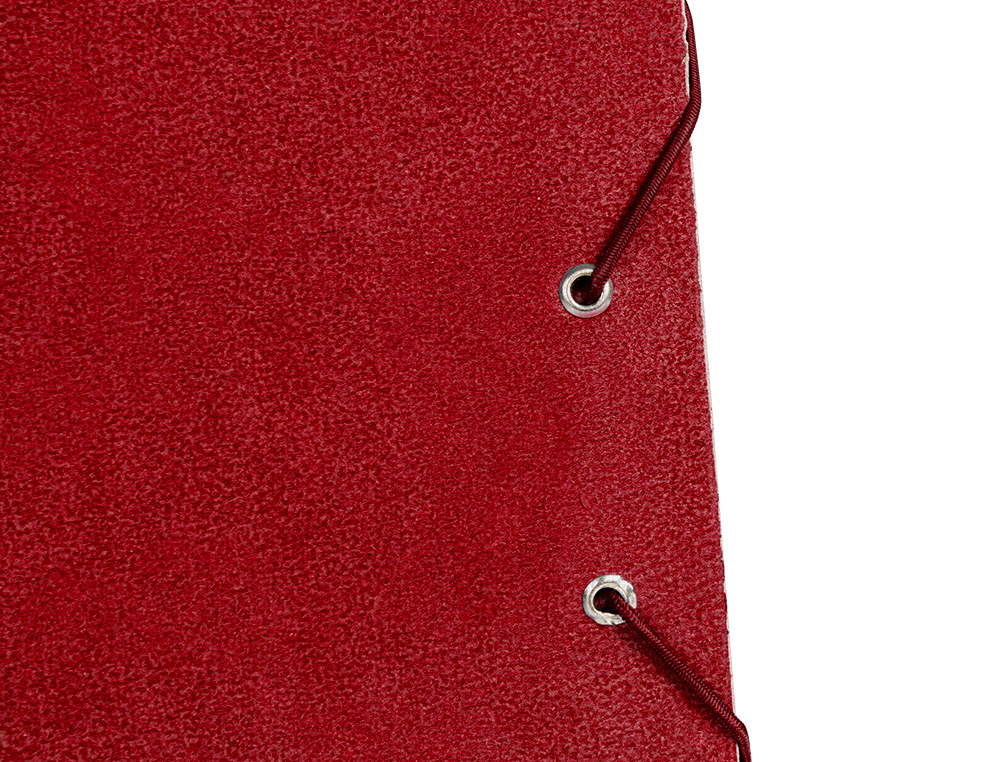 CARPETA PLANOS LIDERPAPEL A2 CARTON GOFRADO N 12 ROJO