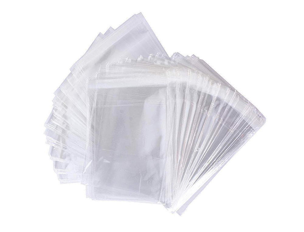 BOLSA CELOFAN 85X190 MM PAQUETE 100 UNIDADES