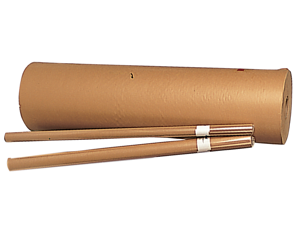 PAPEL KRAFT MARRON BOBINA 1,10 MT DE ALTURA 60/65 KG LONGITUD 812 MT