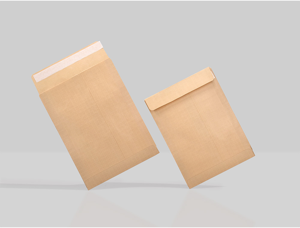 SOBRE LIDERPAPEL BOLSA N.6 KRAFT CUARTO PROLONGADO 184X261MM TIRA DE SILICONA CAJA DE 250 UNIDADES