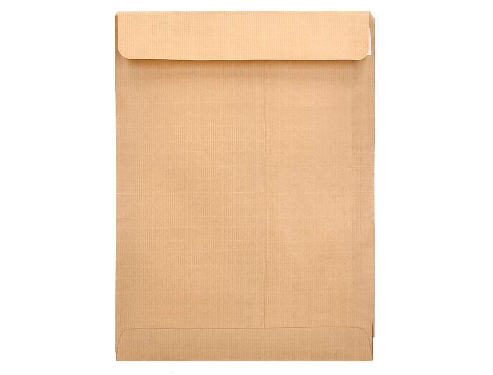 SOBRE LIDERPAPEL BOLSA N.6 KRAFT CUARTO PROLONGADO 184X261MM TIRA DE SILICONA CAJA DE 250 UNIDADES