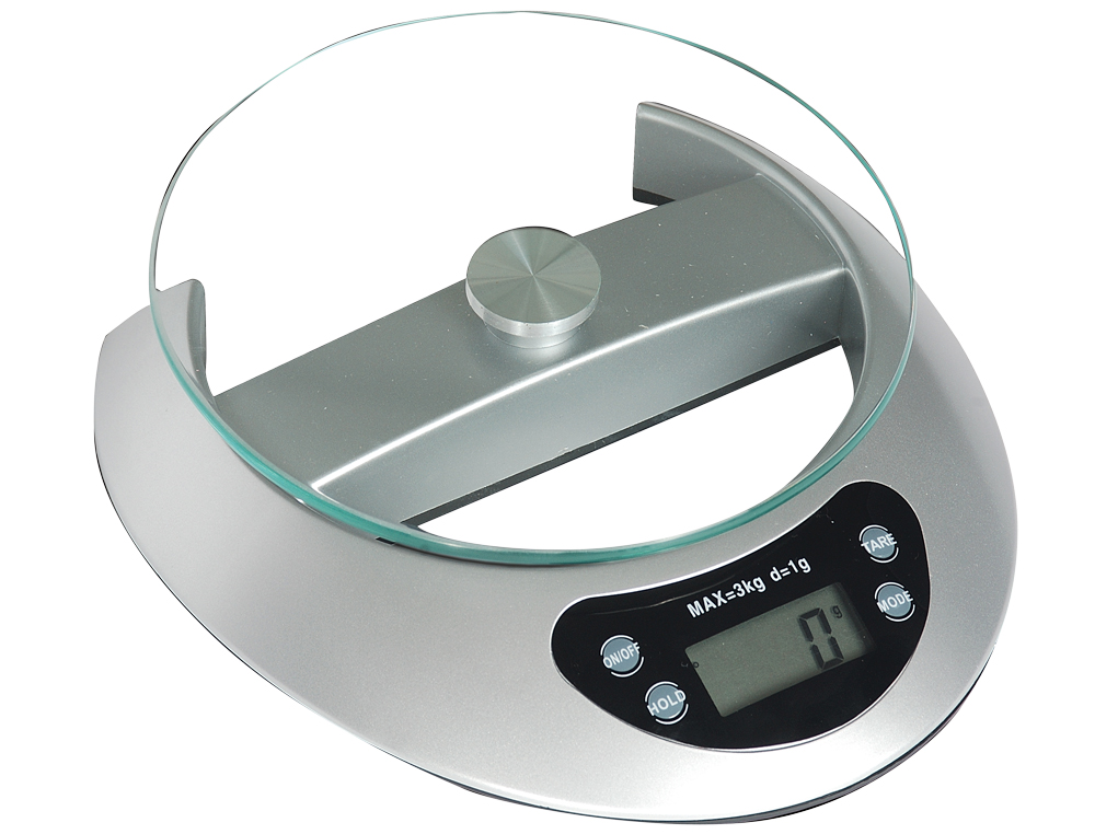 BASCULA DE PRECISIÓN Q-CONNECT ELECTRONICO 3000 GR