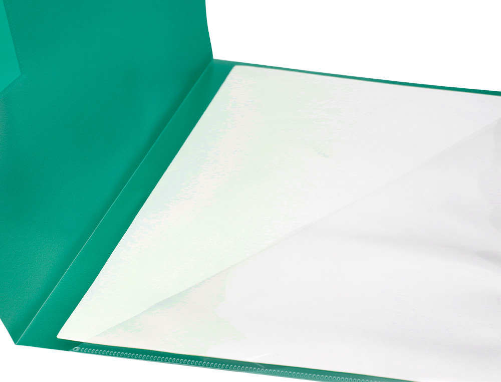 CARPETA LIDERPAPEL DOSSIER A4 UÑERO VERDE