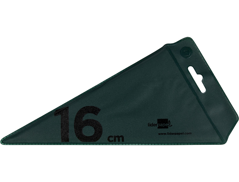 CARTABON LIDERPAPEL 16 CM ACRILICO VERDE