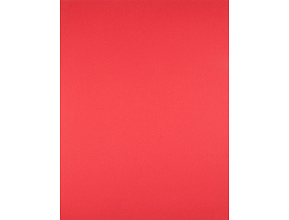 CARTULINA LIDERPAPEL 50X65 CM 240G/M2 ROJO