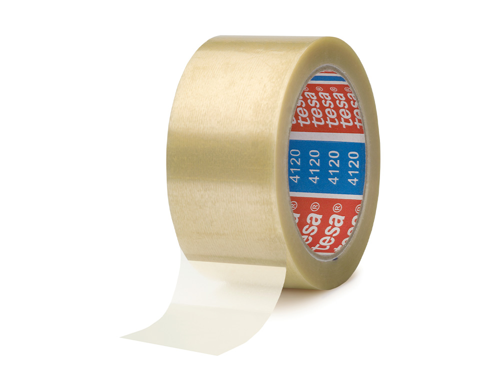 CINTA ADHESIVA TESA PVC TRANSPARENTE 66 MT X 50 MM PARA EMBALAJE