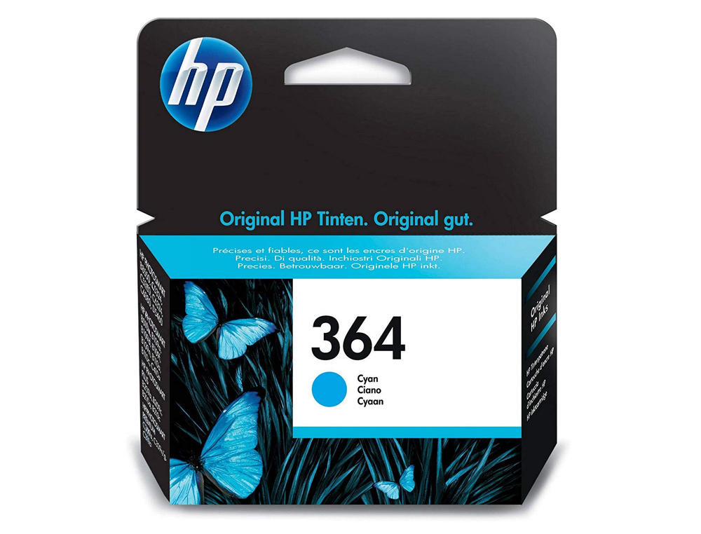 INK-JET HP 364 CIAN PHOTOSMART PREMIUM - C309A / SERIES C5300 / C6300 / B8500 / D5400 -300PAG