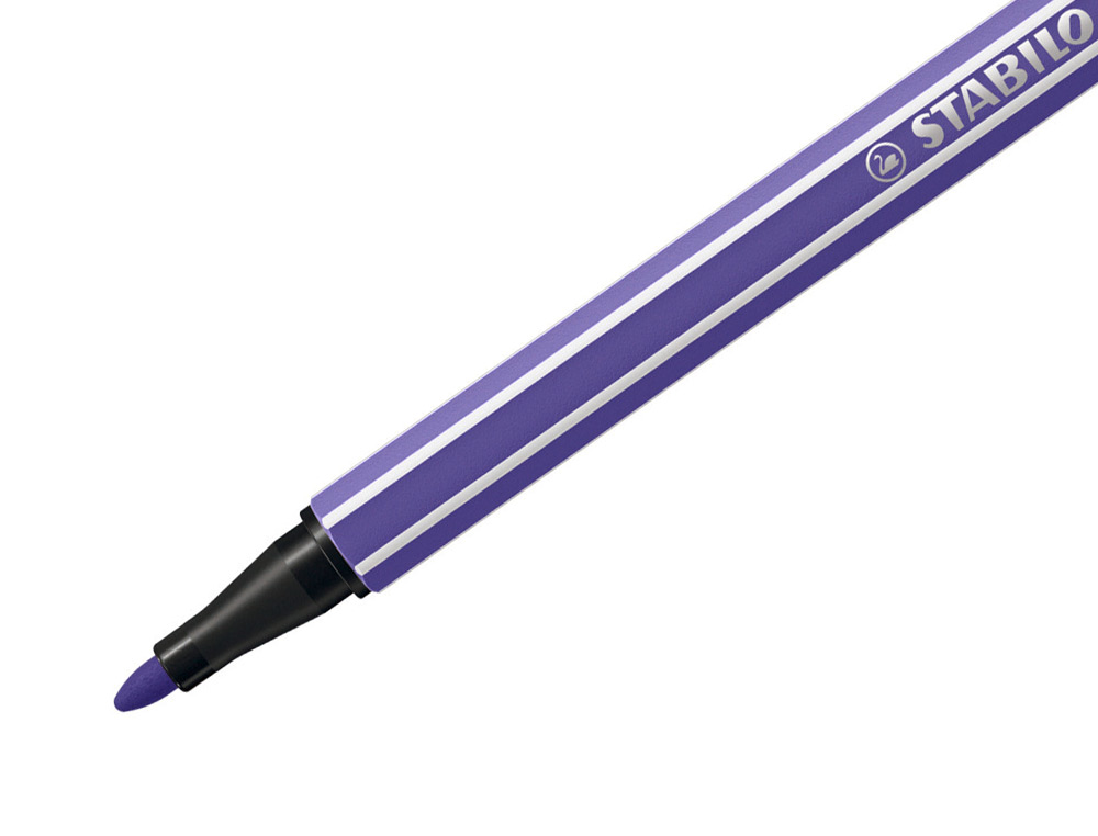 ROTULADOR STABILO ACUARELABLE PEN 68 VIOLETA PUNTA GRUESA 1MM