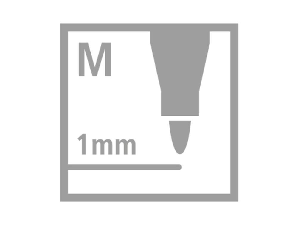 ROTULADOR STABILO ACUARELABLE PEN 68 VIOLETA PUNTA GRUESA 1MM