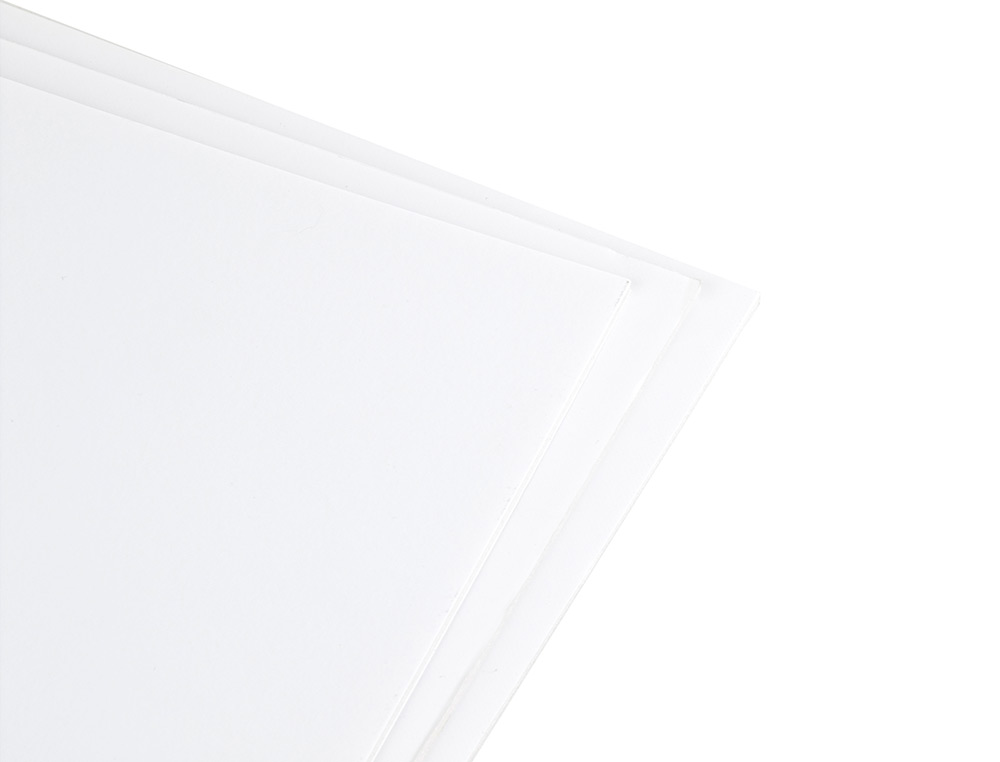 CARTON PLUMA LIDERPAPEL BLANCO DOBLE CARA DIN A4 ESPESOR 3MM