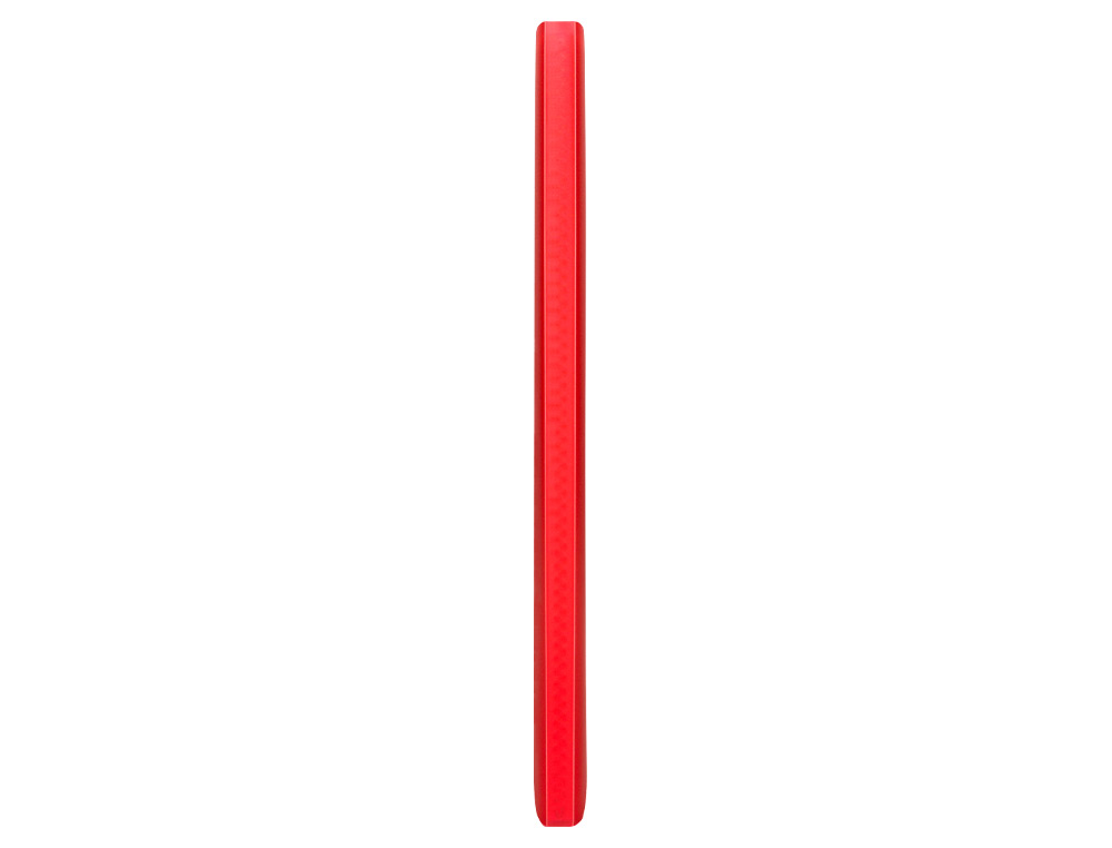 CARPETA LIDERPAPEL ESCAPARATE 47480 10 FUNDAS POLIPROPILENO DIN A4 ROJO TRANSLUCIDO