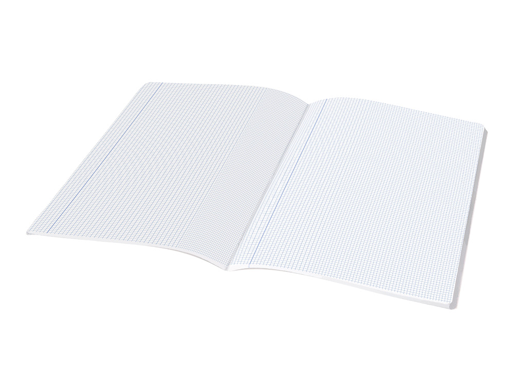 LIBRETA LIDERPAPEL SCRIPTUS A4 48 HOJAS 90GR CUADRO 3MM CON MARGEN
