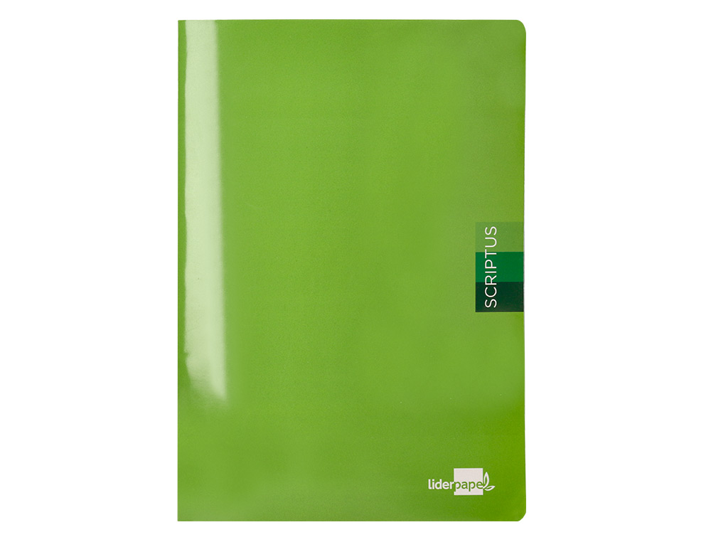 LIBRETA LIDERPAPEL SCRIPTUS A4 48 HOJAS 90GR CUADRO 3MM CON MARGEN