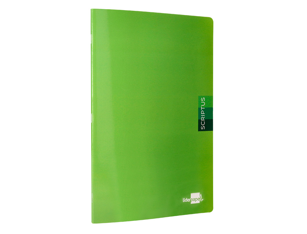 LIBRETA LIDERPAPEL SCRIPTUS A4 48 HOJAS 90GR CUADRO 3MM CON MARGEN
