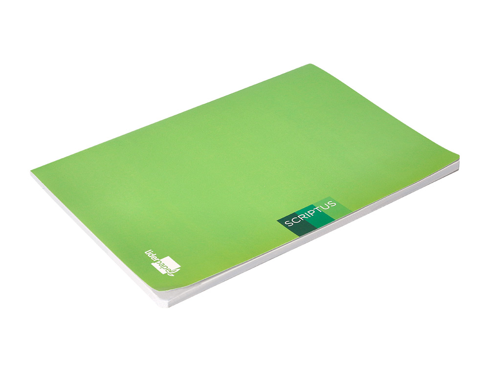 LIBRETA LIDERPAPEL SCRIPTUS A4 48 HOJAS 90GR CUADRO 3MM CON MARGEN