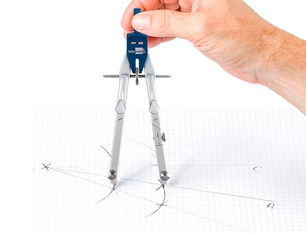 MINAS LIDERPAPEL GRAFITO 2 MM PARA COMPAS TUBO DE 3 MINAS