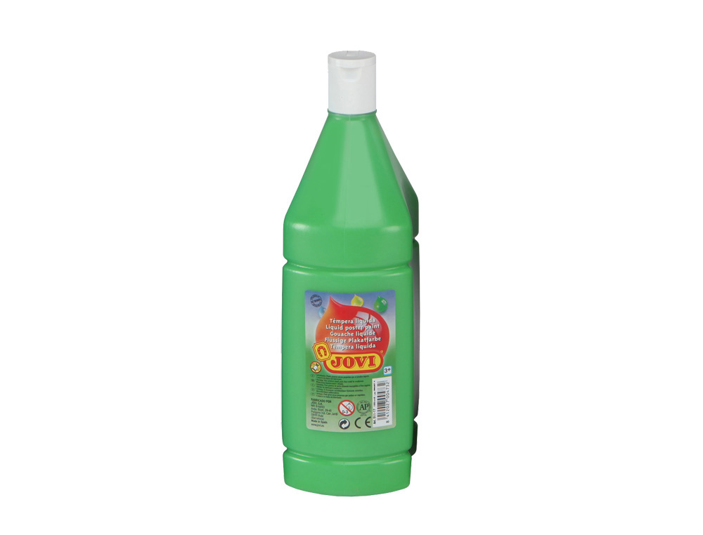 TEMPERA LIQUIDA JOVI ESCOLAR 1000 ML VERDE MEDIO