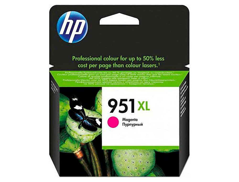 INK-JET HP 951XL MAGENTA CN047AE CAPACIDAD 1500 PAG