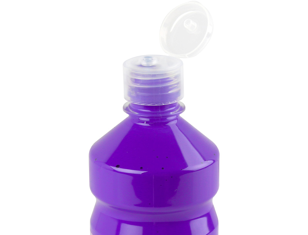 TEMPERA LIQUIDA LIDERPAPEL ESCOLAR 500 ML VIOLETA