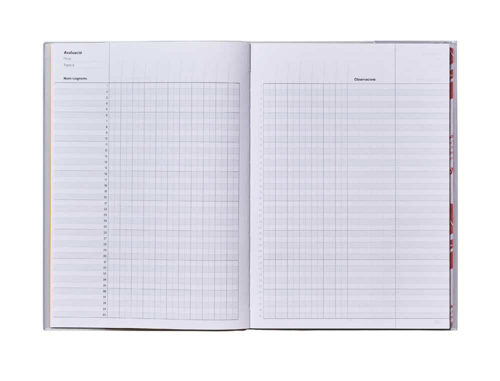 CUADERNO DE NOTAS CATALAN ADDITIO DIN A4 EVALUACION CONTINUA