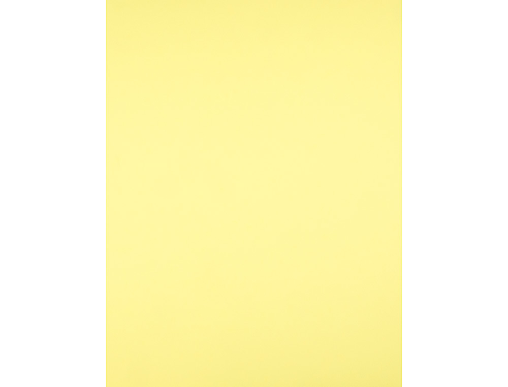 CARTULINA LIDERPAPEL 50X65 CM 240 G/M2 AMARILLO MEDIO
