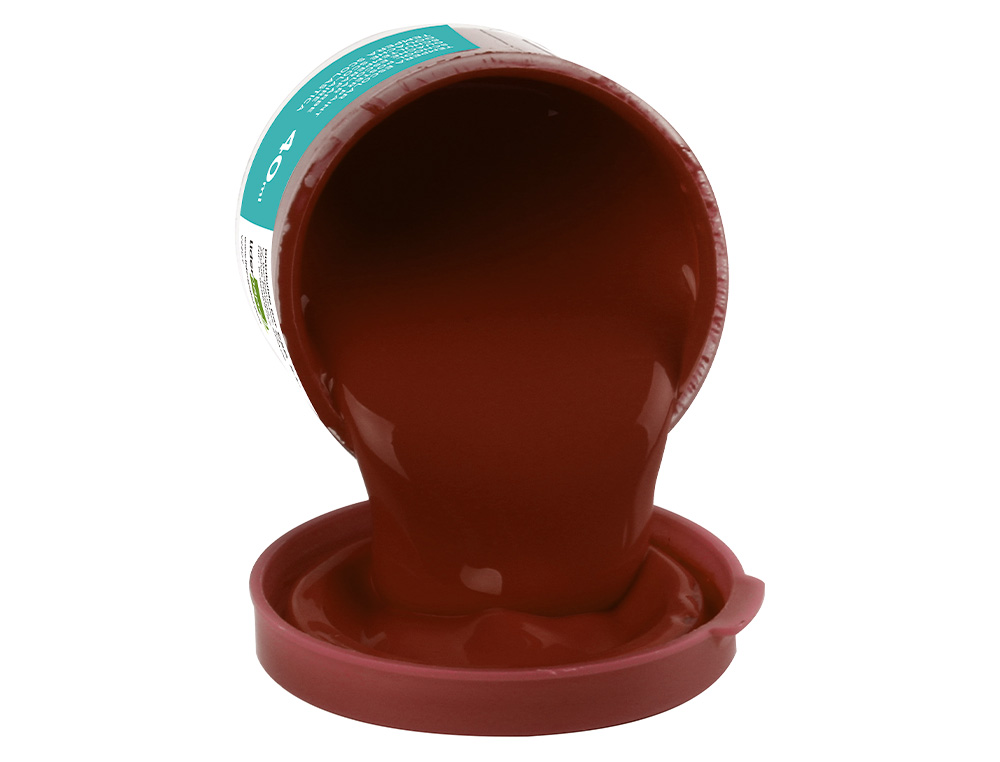 TEMPERA LIDERPAPEL ESCOLAR 40 ML MARRON