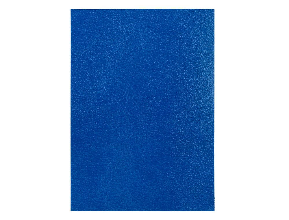 TAPA ENCUADERNACION LIDERPAPEL CARTON A4 1MM AZUL PAQUETE DE 50 UNIDADES