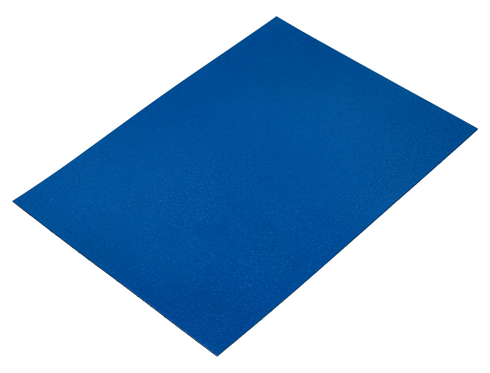 TAPA ENCUADERNACION LIDERPAPEL CARTON A4 1MM AZUL PAQUETE DE 50 UNIDADES