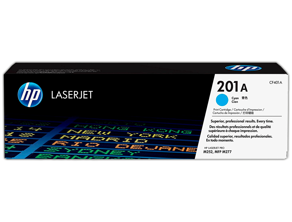 TONER HP COLOR LASERJET PRO MFP M277 / M274 / M252 CIAN 1400 PAGINAS