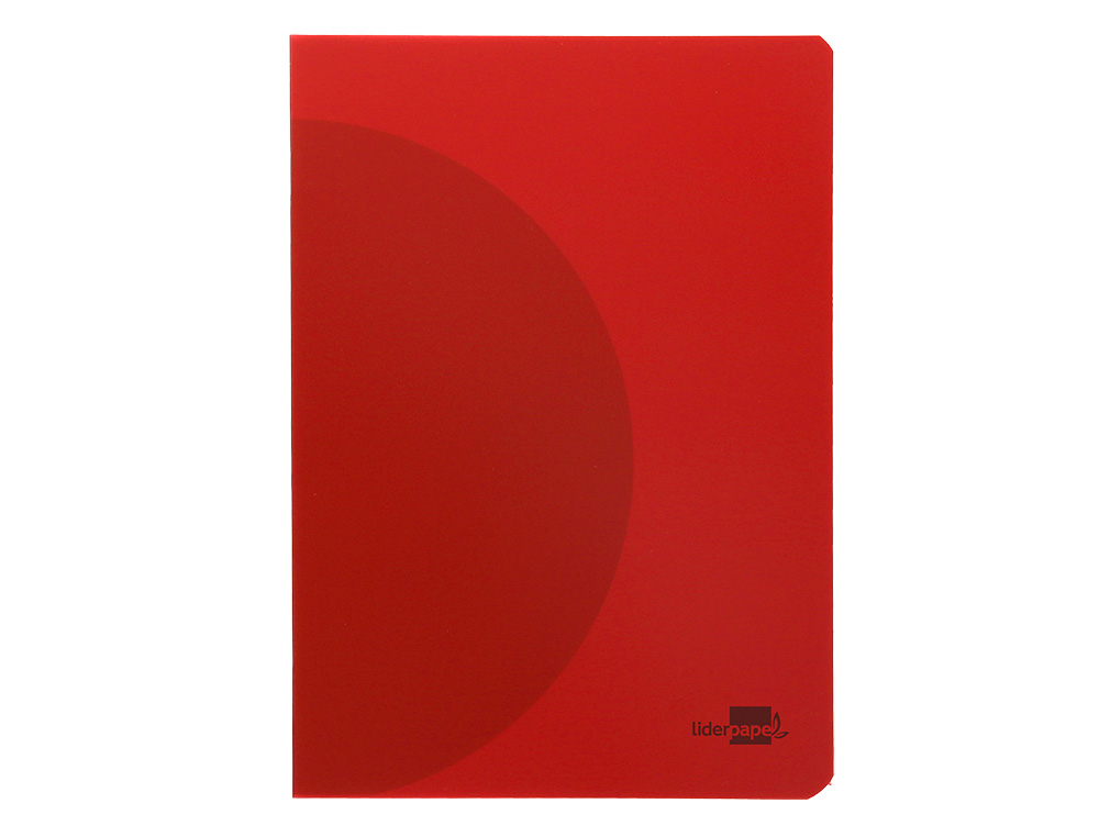 LIBRETA LIDERPAPEL 360 TAPA DE PLASTICO A5 48 HOJAS 90G/M2 5MM CON DOBLE MARGEN COLORES SURTIDOS