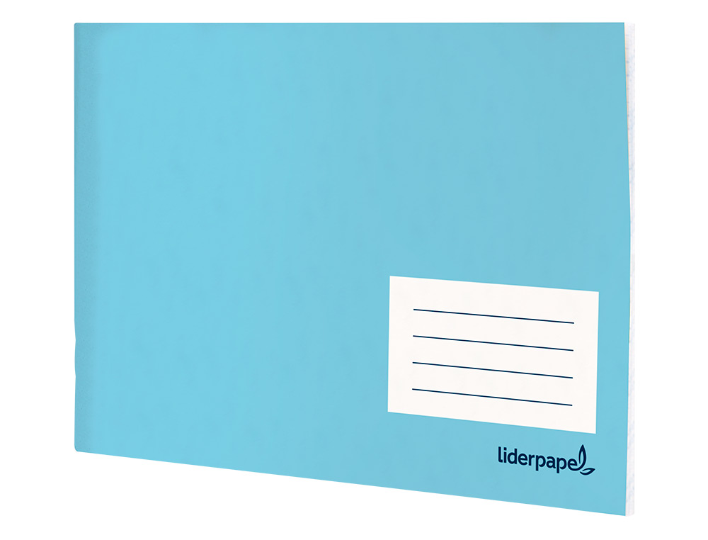 LIBRETA LIDERPAPEL SMART A5 APAISADO 32 HOJAS 60GR CUADRO 6 MM CON MARGEN