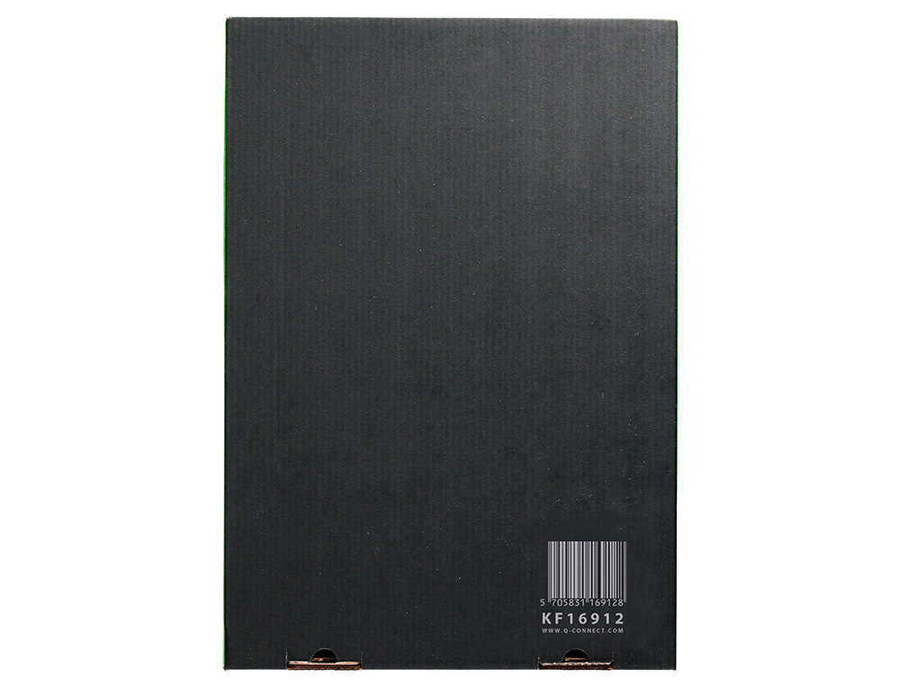 FUNDA MULTITALADRO Q-CONNECT FOLIO 50 MC PIEL DE NARANJA BOLSA DE 10 UNIDADES