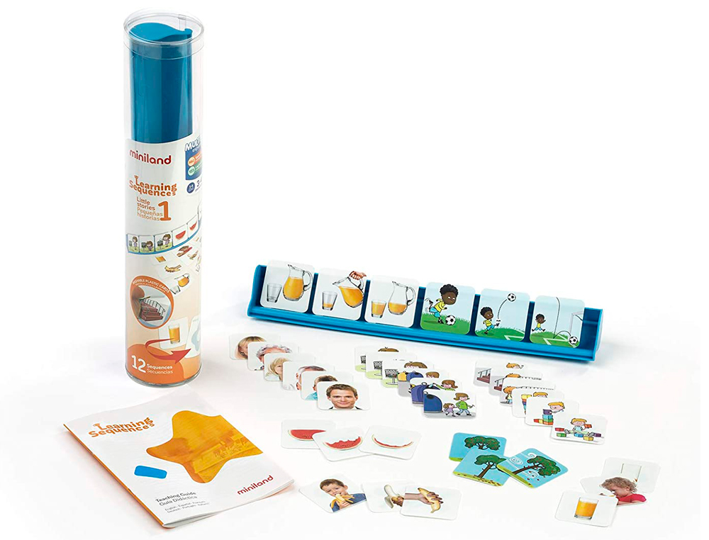JUEGO MINILAND LEARNING SEQUENCES LITTLE STORIES 3-4 AOS
