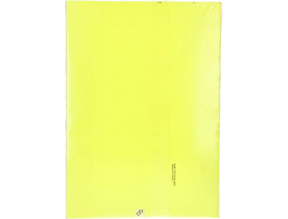 PAPEL COLOR Q-CONNECT DIN A3 80GR AMARILLO NEON PAQUETE DE 500 HOJAS