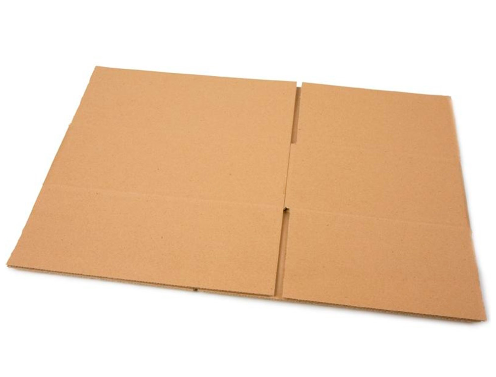 CAJA PARA EMBALAR Q-CONNECT AMERICANA CARTON RECICLADO CANAL SIMPLE 5 MM COLOR KRAFT 300X200X150 MM