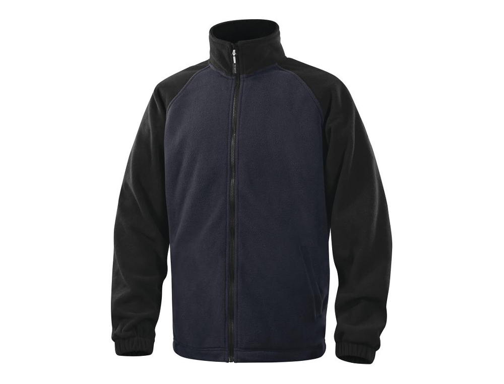 CHAQUETA DELTAPLUS POLAR CON CREMALLERA 2 BOLSILLOS COLOR AZUL TALLA XL