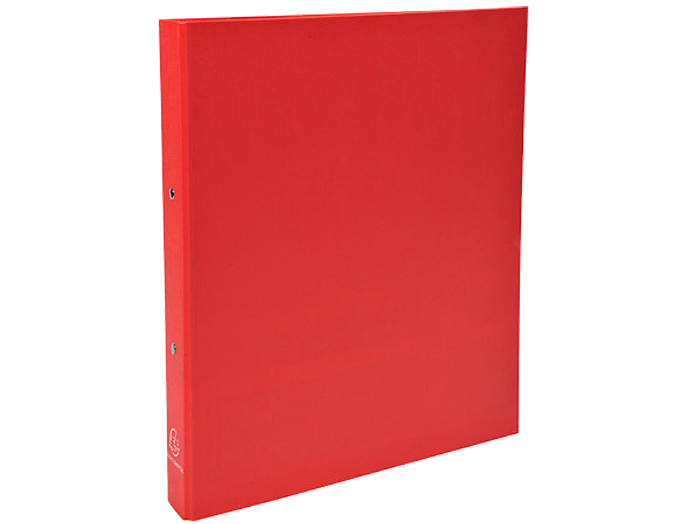 CARPETA DE 2 ANILLAS 30MM REDONDAS EXACOMPTA DIN A4 CARTON FORRADO ROJO